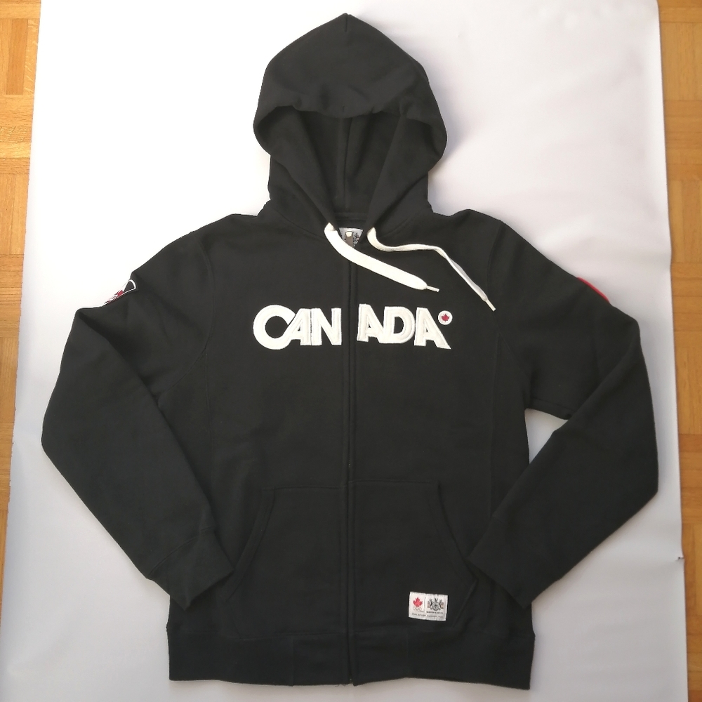 Hudson's Bay Team Canada 2010 Black Hoodie Small